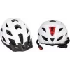 FISCHER Urban Plus Atlanta Casco de bicicleta S/M, carcasa de policarbonato con interior de EPS, luz trasera LED, red antipolvo, visera 720031