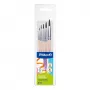 Pelikan Set de pinceles de iniciación, set de 5 piezas con pinceles de pelo natural y mangos de madera, en estuche transparente 300008264