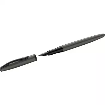 Pelikan Jazz Noble Elegance Estilográfica, gris piedra, plumín mediano 300010132