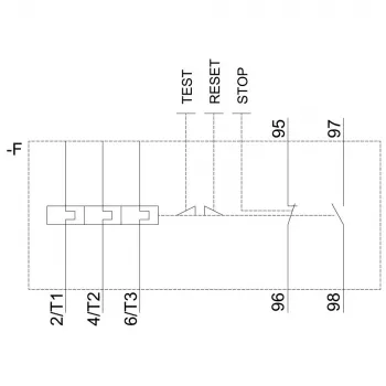 SIEMENS SIRIUS 3RU2126-1KB0 protección térmica contra sobrecarga 9,0-12,5A clase 10, bornes de tornillo, 1NO+1NC