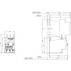 SIEMENS SIRIUS 3RU2126-1KB0 protección térmica contra sobrecarga 9,0-12,5A clase 10, bornes de tornillo, 1NO+1NC