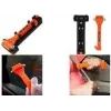 FIRST AID ONLY martillo de emergencia 2 en 1 con cortacinturones, naranja, pack de 2 (P-30001 00)