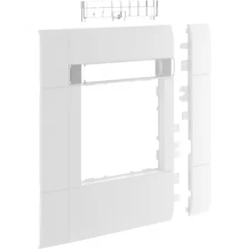 Hager cubierta de marco modular GR1202A9016, blanco tráfico, 2 filas, 120mm