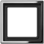 JUNG GCR 2981 marco 1 elemento, LS 990, cromo brillante