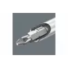 Wera 05073406001 set de puntas de destornillador de acero inoxidable, 7 piezas, Phillips PH1/PH2, Pozidriv PZ1/PZ2, ranura 1,0x5,5, Hex-Plus 4/5 mm, enganche hexagonal 1/4 pulgadas, 25 mm de longitud