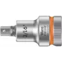 Wera 8740 B HF Zyklop vaso de puntas Hex-Plus con enganche de 3/8 pulgadas, 3/16 pulgadas con función de retención 05003085001