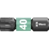 Wera Impaktor Torx T40 punta de destornillador hexagonal 1/4 pulgadas 25mm recubierta de diamante 05057627001