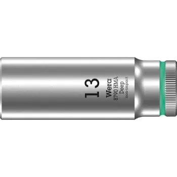 Wera 05004510001 Zyklop vaso de llave con enganche de 1/4 pulgadas 13 mm con Take it easy Tool Finder