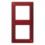 JUNG AS 500 marco, 2 elementos, rojo rubí (RAL 3003), horizontal/vertical AS582BFRT
