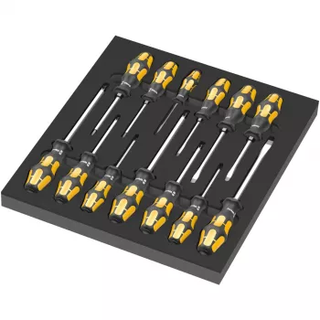 Wera 9714 inserto de espuma para set de formones-destornilladores 1, 6 piezas 05150105001