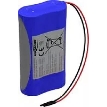 Batería de litio ANSMANN 1S2P 2x 18650 con cable 3,6 V 7000 mAh 2447-3033-20