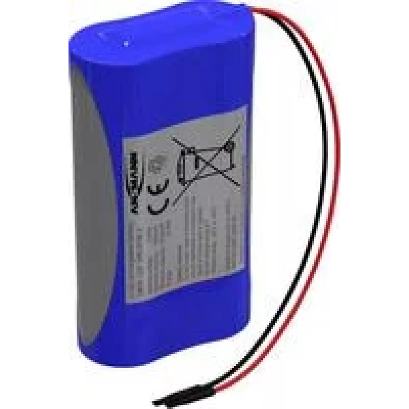 Batería de litio ANSMANN 1S2P 2x 18650 con cable 3,6 V 7000 mAh 2447-3033-20