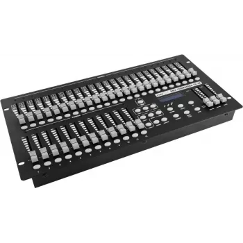 Control de iluminación Eurolite DMX Commander 24/48, 48 canales, montaje en rack de 19