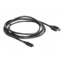 Cable HDMI a Micro HDMI DeLOCK 2 m, 32 AWG, High Speed con Ethernet, 4K 82664