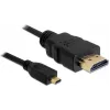 Cable HDMI a Micro HDMI DeLOCK 2 m, 32 AWG, High Speed con Ethernet, 4K 82664