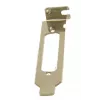 Soporte de perfil bajo EXSYS para conector D-Sub de 25 pines (EX-LP25PIN)