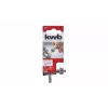 Llave de mandril KWB para portabrocas de corona dentada, S2, piñón de 10 mm, acero templado, mango negro 285820