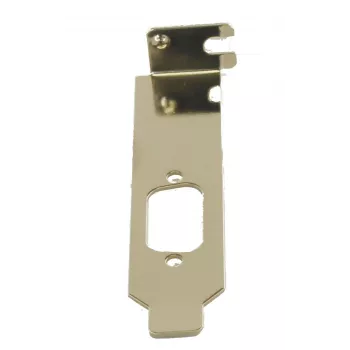 EXSYS Soporte de perfil bajo para conectores D-Sub de 9 pines (EX-LP9PIN)
