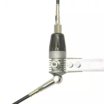 Midland Albrecht AE LS Boomerang 27-A Antena de balcón, 275 cm, 600 W, radiador de aluminio 6350