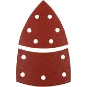 KWB 496104 Hojas de lijado delta grano 40, 93 mm, pack de 5