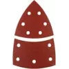KWB 496104 Hojas de lijado delta grano 40, 93 mm, pack de 5