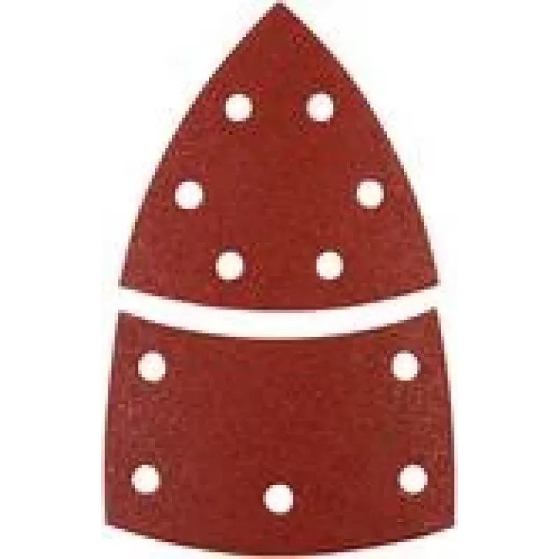 KWB 496104 Hojas de lijado delta grano 40, 93 mm, pack de 5