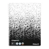 Pelikan Bloc de notas College Color Edition, A4, negro/blanco con 2 márgenes, 80 hojas, 70 g/m², sin madera, 4 taladros, 1 ud. 400197021
