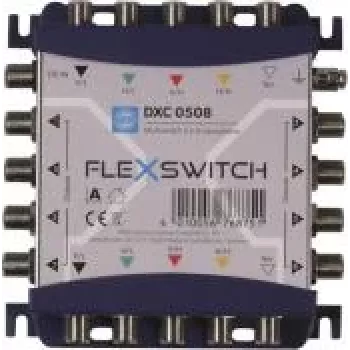 WISI DXC0508 FLEXSWITCH Multiswitch 5-in-8 en cascada SAT/TERR 76875