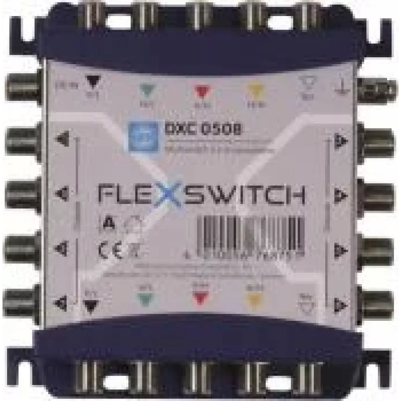 WISI DXC0508 FLEXSWITCH Multiswitch 5-in-8 en cascada SAT/TERR 76875