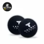 TALBOT torro Pelota de squash, negro/amarillo, extra lenta, doble punto amarillo - 1 ud. (251107)