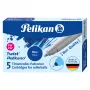 Pelikan Cartuchos de tinta para rollerball pack de 5 azul (824705)