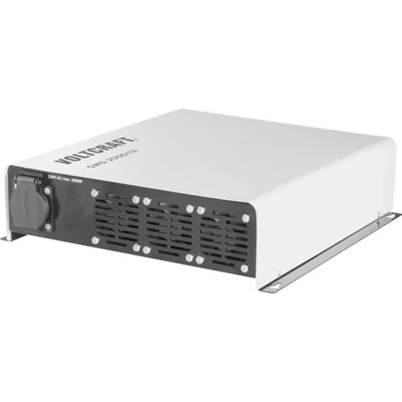 VOLTCRAFT SWD-2000/12 inversor de onda senoidal pura 2000 W 12 V DC a 230 V AC con mando a distancia