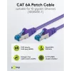 Wentronic Goobay cable de red CAT 6a S/FTP, RJ45, violeta, 3 m, LSZH, cobre 93789