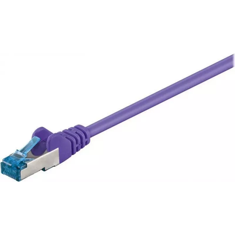 Wentronic Goobay cable de red CAT 6a S/FTP, RJ45, violeta, 3 m, LSZH, cobre 93789