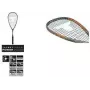 TALBOT TORRO Power 4000 raqueta de squash, negro/naranja, ofensiva equilibrada, construcción en Y 251004