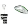 TALBOT TORRO raqueta de squash Pro 6000, negro/verde, ofensiva, construcción en Y, 1 ud. (251006)
