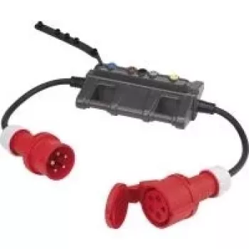 VOLTCRAFT adaptador de medición conector CEE macho a conector CEE hembra DLA-3L 32