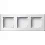Gira perfil de instalación 136327 3 elementos System 55 blanco puro