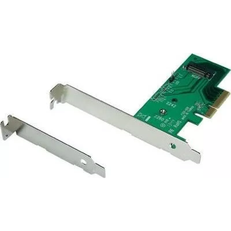 Renkforce RF-2384500 tarjeta adaptadora M.2 PCIe x4 de 1 puerto para SSD M.2 PCIe NVMe y AHCI
