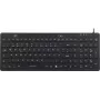 Renkforce teclado USB industrial IP68 negro resistente a salpicaduras y al polvo (iM-IKB106-BK)