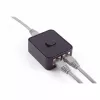 SHIVERPEAKS switch de red manual, 3 puertos, negro BS08-01100