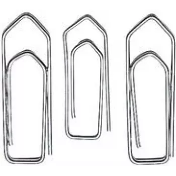 WEDO clips, cincados brillantes, 32 mm, 1.000 uds. en caja (124 321000)