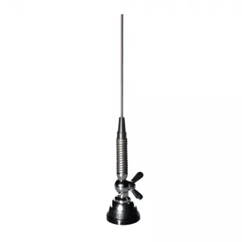 Midland Albrecht MGA 108-550 antena móvil con base DV-S y cable RG 58/S de 5m (108-550 MHz) 6245