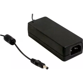 MEAN WELL GST60A48-P1J fuente de alimentación de sobremesa AC/DC 60W 48V con conector DC de 2,1x5,5mm