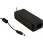 MEAN WELL GST60A48-P1J fuente de alimentación de sobremesa AC/DC 60W 48V con conector DC de 2,1x5,5mm