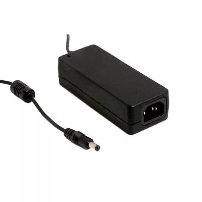 MEAN WELL GST60A48-P1J fuente de alimentación de sobremesa AC/DC 60W 48V con conector DC de 2,1x5,5mm