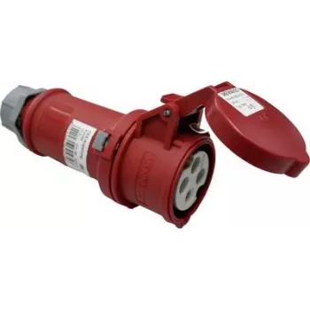 AS SCHWABE 60576 conector hembra CEE 32 A 4 polos 400 V IP44