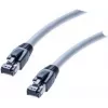 shiverpeaks BS08-401513 cable de red Cat8 S/FTP, RJ45, gris, 1,5 m