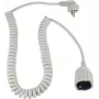AS SCHWABE cable espiral schuko, blanco (70426)