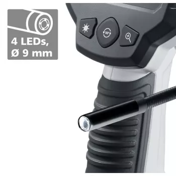 Laserliner 082.252E cámara de inspección con sonda de 9 mm y pantalla TFT de 2,7